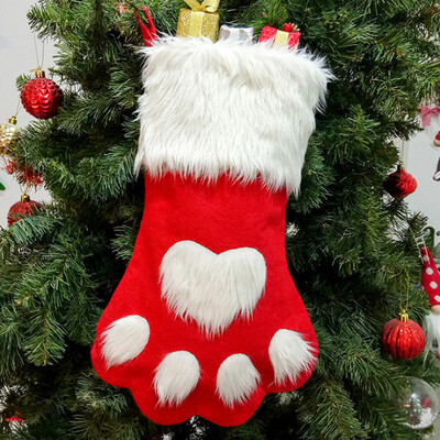 

Tailored Christmas Stockings Hanging Ornaments Candy Gift Bags for Christmas Decorations