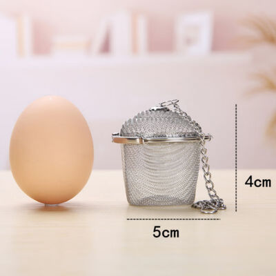 

Stainless Steel Mesh Tea Ball Strainer Filters Tea Interval Diffuser for Loose Leaf Tea Herbal Spices Seasonings