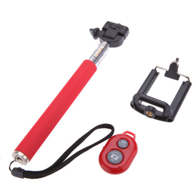 

2-in-1 Portable Extendable Wireless Bluetooth 30 Selfie Handheld Monopod Stick Holder with Clip for iPhone6 iPhone6 Plus Samsung