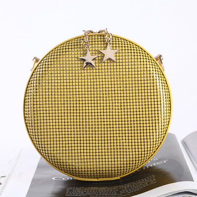 

Tailored Womens Evening Handbag Sequins Aluminum Bag Party Clutch Shoulder Cross Bag