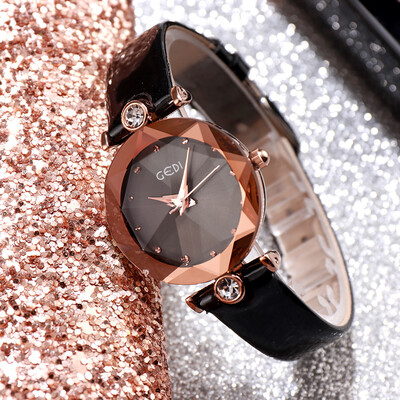

Korean version of the simple female student small dial rhinestone steel belt watch quartz watch ladies luminous watch