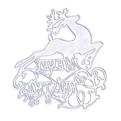 

Jumping Elk Cutting Dies Stencils Scrapbook Embossing DIY Craft Album Card