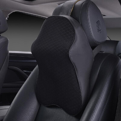 

Car headrest neck pillow pillow car pillow cervical pillow Mercedes head pillow car seat pillow memory cotton Cayenne lumbar