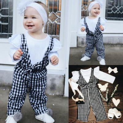 

Toddler Baby Girl Clothes Sweatshirt Top Pants Infant Outfits Set Tracksuit 2PCS