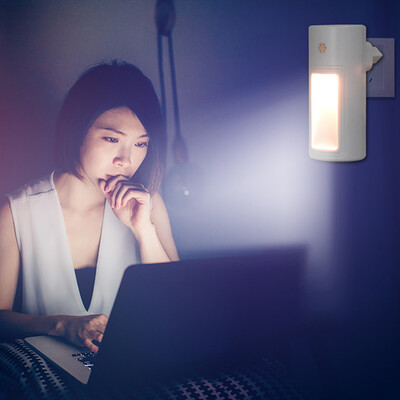 

Gobestart New Led Night Light Control Energy Saving Lamp Emergency Lighting Creative Night US