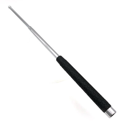 

26inch Portable Mini Pen-shaped Three-section Retractable Stick Aluminum Alloy Self-defensive Adjustable Cool Stick for Woman Fema
