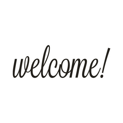 

Toponeto Welcome Home Decor Wall Sticker Decal Bedroom Door Vinyl Art Mural