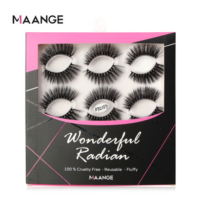 

〖Follure〗Luxury 9Paire 5D False Lashes Fluffy Strip Eyelashes Long Natural Party Makeup