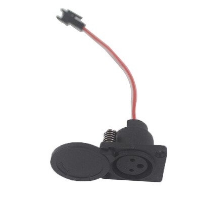 

Electric Scooter Lithium Battery Charging Port Cable Microphone Head With Cap