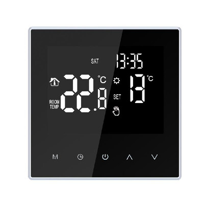 

Smart Thermostat Digital Temperature Controller Weekly Circulation Programmable Electric Underfloor Heating with Large LCD Screen