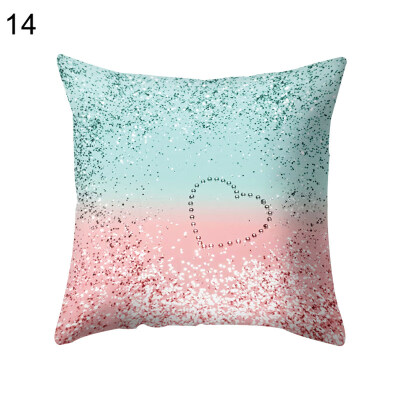 

Sequin Effect Heart Pillow Case Cushion Cover Sofa Bed Car Cafe Office Decor