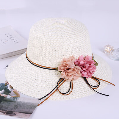 

Beach hat sunshade straw hat big brim hat foldable straw hat woman Xia Xiaoqing Korean version of Baitao holiday cap