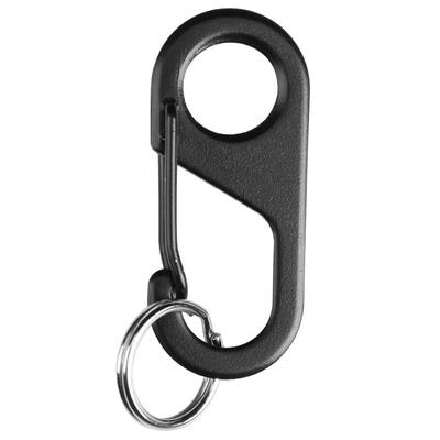 

2pcs Stainless Steel Snap Hook Buckles Metal Carabiner Clips with Key Chain