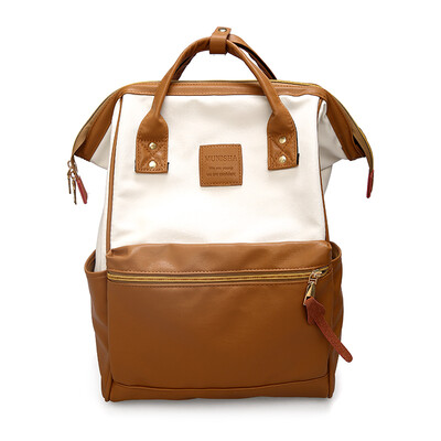 

Ins schoolbag female Korean version of high school students backpack college wind large capacity ancient sense of leisure shoulder