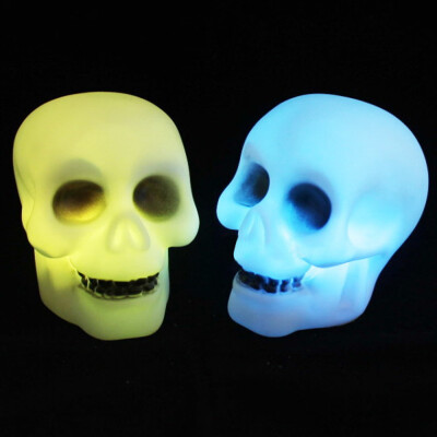 

〖Follure〗Skull Color Changing LED Light Lamp Home Decoration