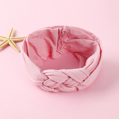 

〖Follure〗Wide Nylon Bow Ribbon with Pompom Knot Bow Nylon Head One Size Plus