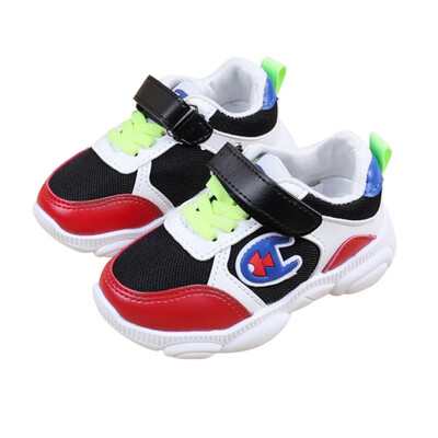 

Chirldren Casual Shoes For Baby Boys Girls Breathable Mixed Color Anti-Slip Shoes Sneakers Toddler Soft Soled 1-5Y