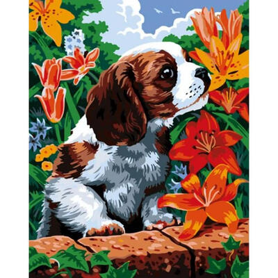 

5D DIY Diamond Painting Cartoon Dog Cross Stitch Embroidery Rhinestones Kit