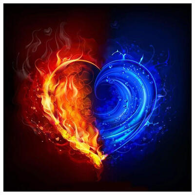 

5D DIY Full Drill Diamond Painting Novelty Heart Cross Stitch Embroidery