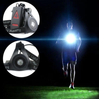 

High Quality LED Running Chest Lamp Warning Light Walking Torch Safety Night Flash