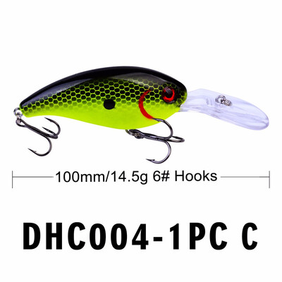 

VISSEN 2PCS Hot freshwater sea fishing bait 10CM-1452G small fat bait mini bait lure plastic hard bait spinners spoon bait