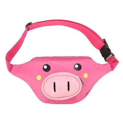 

Kids Children Fanny Pack Cartoon Pig Pouch Belt Waist Bum Fanny Money Belt