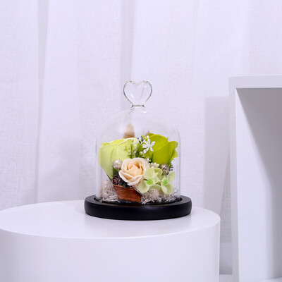 

Gobestart Enchanted Rose Music Box Romantic Gift for Festival Party Wedding Anniversary
