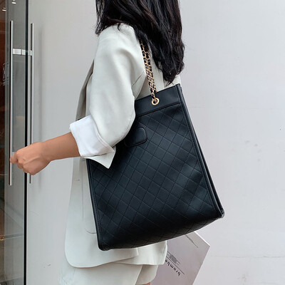 

Bags handbags new 2019 senior sense of the atmosphere large capacity simple Korean version of the tide shoulder bag portable tote bag