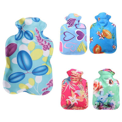 

Cartoon Hot Water Bottle Portable Hand Warmer Water Injection Storage Bag