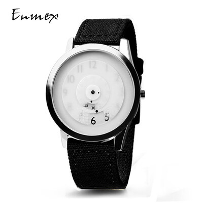

Enmex cool watch hit color focus creative design dazzling Milan steel belt watch during the translation of holiday gifts