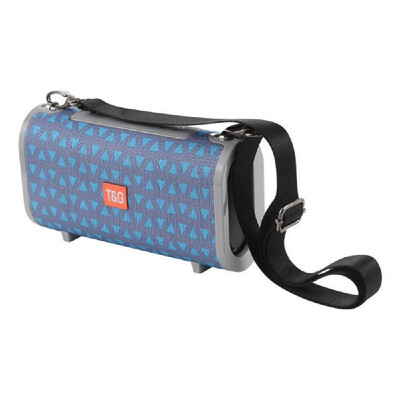

T&G Bluetooth Speakers Wireless Portable Stereo Sound Box Dual 5W Loudspeaker Support FM Radio TF Card AUX IN U Disk Music Play B