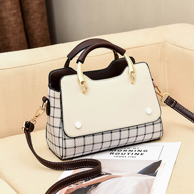 

Upper New Female Trendy Korean Edition Fashion Single Shoulder Bag Slant Bag Handbag Simple Hundred Handbags