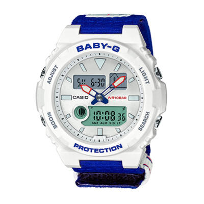 

Casio Baby-G Multifunctional Waterproof Watch Fashion Resin Watch Digital Seaside Sports Wristwatch - BAX-125-2APR