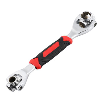 

48 in 1 Socket Wrench Multifunction Universal 360 Degree Socket Spanner Wrench Rotating Tool Torx Square Damaged Bolts&Any Siz