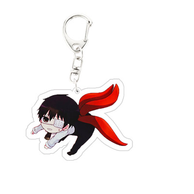 

Fat Bear Anime Tokyo Ghoul Keychain Ken Kaneki Mask Key Rings Fans Favors Fashion Gift
