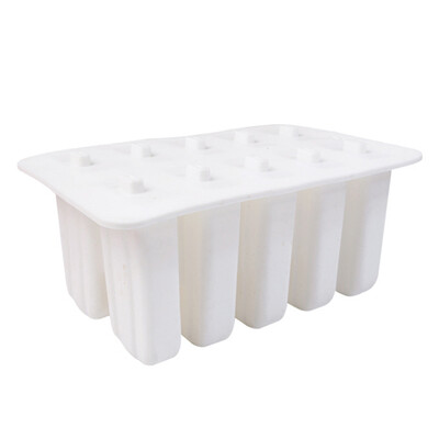 

New 10 Holes Frozen Handmade Ice Cream Juice Maker Mold Popsicle Yogurt Kitchen Tools