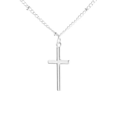 

Simple Exquisite Gold Chain Cross Necklace Small Gold Cross Religious Jewelry Women Necklace