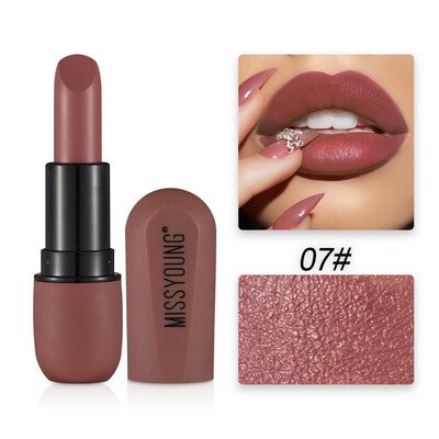 

Waterproof Matte Velvet Lipstick Glossy Lip Gloss Lip Sexy Red Lip Tint 12 Colors Women Fashion Makeup maquillaje
