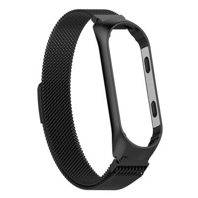 

Milanese Stainless Steel Watch Band Strap wFrame for Xiaomi MI Band 3