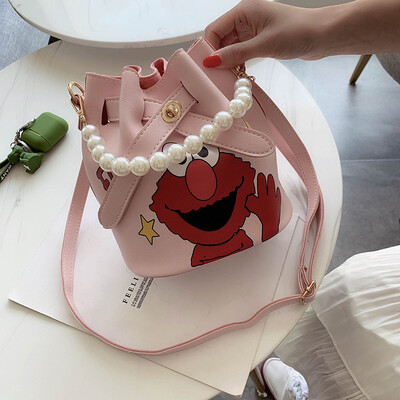 

Chain bag female 2019 new wave paint leather shell bag small handbag Korean version of the temperament wild shoulder Messenger bag