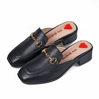 

555-8 Korean version of the fashion sweet banquet slim womens shoes thick with flat shallow mouth