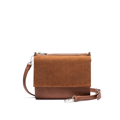 

Lovevook shoulder bags for women 2019 PU leather Faux Suede messenger bag female crossbody bags high quality flap fashion clutch