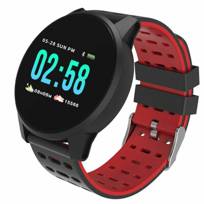 

Smart Watch Bracelet Wristband Heart Rate Blood Pressure Monitor Fitness Tracker