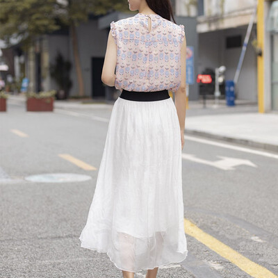 

Fairy fluttering silk skirt6006