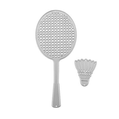 

Metal Cutting Dies Stencils for DIY Scrapbook Photo Album Badminton Racket