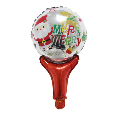 

〖Follure〗Merry Christmas Foil Balloons Santa Claus Snowman Bells Xmas Tree Party Decor