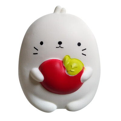

Siaonvr Squishies Fun Rabbit Decor Slow Rising Kid Toy Squeeze Relieve Toys Gift Red