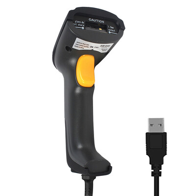 

JR650 Wired Barcode Scanner Handheld Wechat Scanner Reader for Mobile Payment Computer Screen Supermarket Retail Store Warehouse
