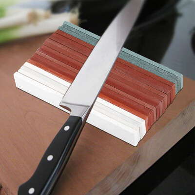 

Greensen 18Pcs 603000 Sharpening Stone Grindstone Sharpener Knife Polishing Grinding Kitchen Tool Sharpener StoneWhetstone