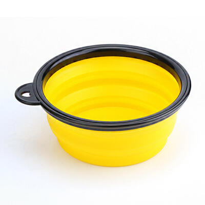 

Folding Silicone Dog Bowl for Puppy Pet Portable Travel Feeder Utensils